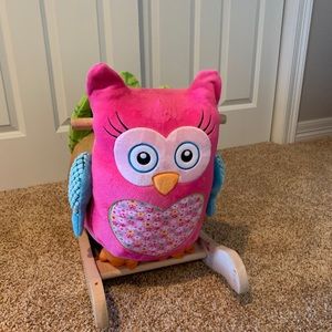 Owlivia Rockabye owl rocker